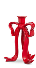 Load image into Gallery viewer, Red Bow Candlesticks
