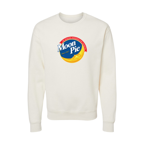 MoonPie Logo Sweatshirt Cream