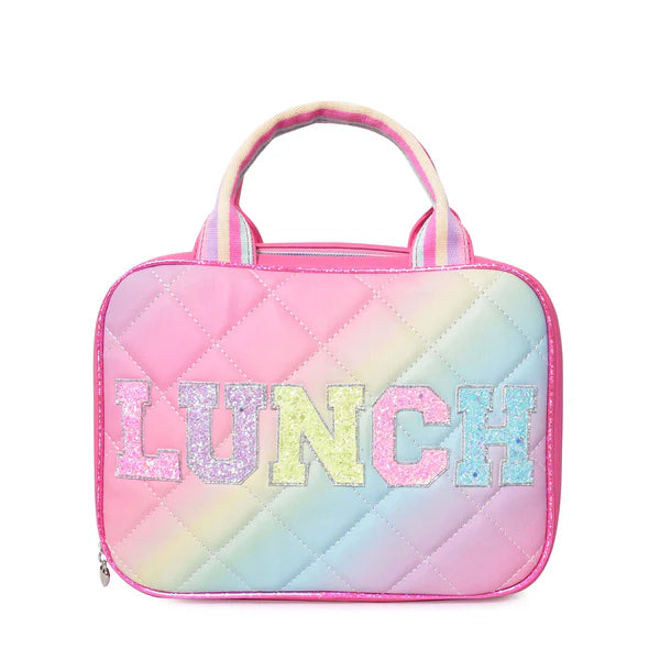 Miss Gwen's OMG 'Lunch' Ombre Quilted Lunch Bag
