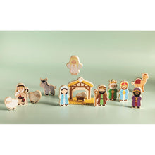 Load image into Gallery viewer, Nativity Wood Toy Set
