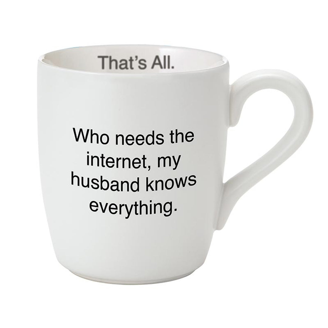 Who Needs The Internet Mug