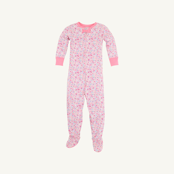 Beaufort Bonnet Noelle's Night Night Footed Mableton Mini Floral (Pink) /Romany Rose