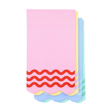 Load image into Gallery viewer, Ric Rac Rainbow Guest Napkins
