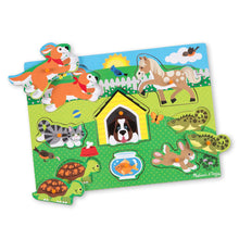 Load image into Gallery viewer, Melissa &amp; Doug Wooden Peg Puzzle
