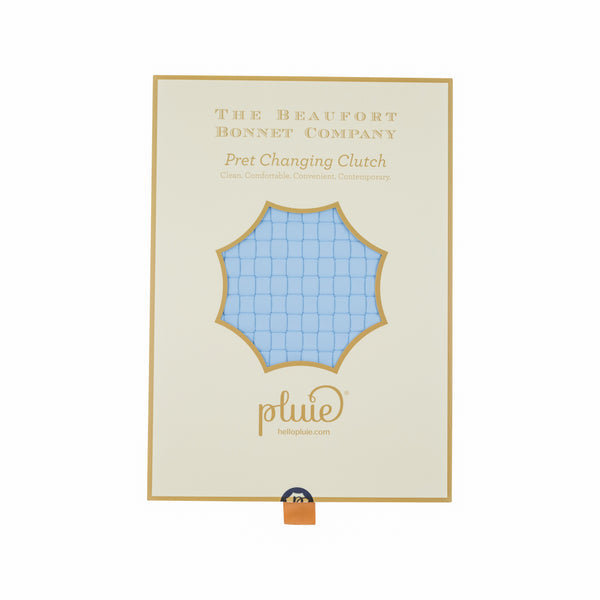 The Beaufort Bonnet Company Pluie Pret Changing Clutch Buckhead Blue