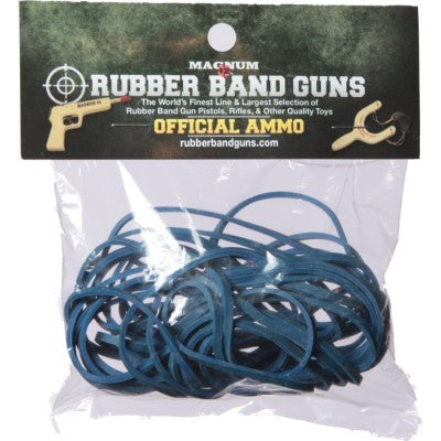 Magnum Rubber Band Guns Official Blue Ammo