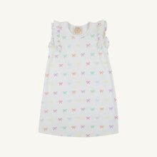 Load image into Gallery viewer, Beaufort Bonnet Ruehling Ruffle Dress - Bitty Bows Worth Ave White
