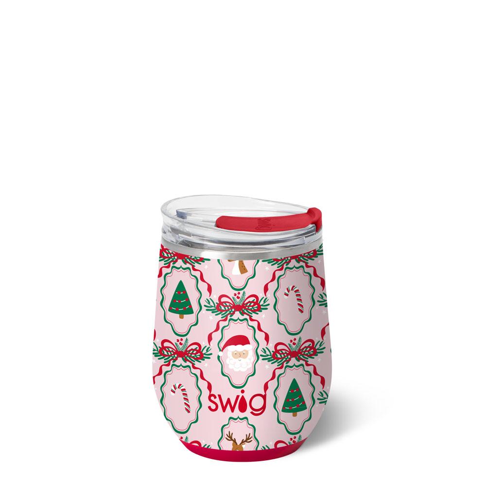 Swig Christmas Cameos Stemless Wine Cup
