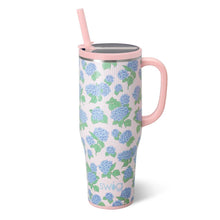 Load image into Gallery viewer, Swig Hydraneas Mega Mug 40oz
