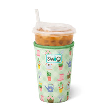 Load image into Gallery viewer, Swig Green Thumb Iced Cup Coolie
