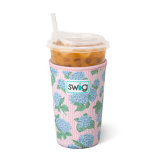 Load image into Gallery viewer, Swig Hydrangeas Iced Cup Coolie
