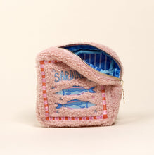 Load image into Gallery viewer, Teddy Pouch - Square Sardines

