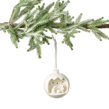 Load image into Gallery viewer, Light Up Porcelain Nativity Ornament w/ Stand
