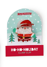 Load image into Gallery viewer, Holiday Sparkle Glitter Claw Clip on Gift Card
