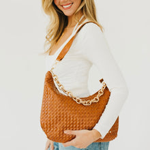 Load image into Gallery viewer, Sienna Slouchy Woven Shoulder Bag
