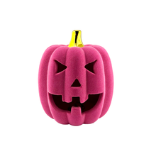 Load image into Gallery viewer, LED Flocked Jack O&#39;-Lantern
