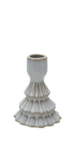 Load image into Gallery viewer, Stoneware Tree Shaped Tree Holder, White
