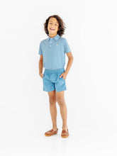 Load image into Gallery viewer, Beaufort Bonnet Prepletic Prim and Proper Polo Summer County Stripe Barnsley Blue/Keeneland Khaki
