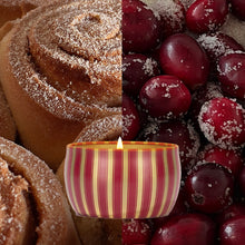 Load image into Gallery viewer, Votivo Velvet Rouge Holiday Tin Candle
