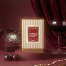 Load image into Gallery viewer, Votivo Velvet Rouge Holiday Candle
