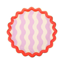 Load image into Gallery viewer, Packed Party Wavy Wishes Dinner Plates (10 count)
