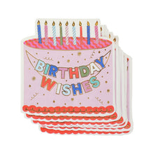 Load image into Gallery viewer, Packed Party Birthday Wishes Napkins (20 count)
