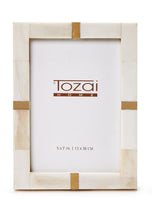 Load image into Gallery viewer, Bone &amp; Brass Frame
