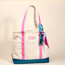 Load image into Gallery viewer, It's Mahj Time Canvas Bag
