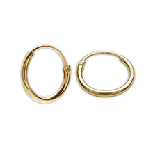 Load image into Gallery viewer, 14K Gold-Plated Endless Hoop Earring for Children and Babies
