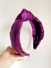 Load image into Gallery viewer, Purple Shimmer Headband
