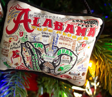 Load image into Gallery viewer, University of Alabama Collegiate Mini Pillow Ornament
