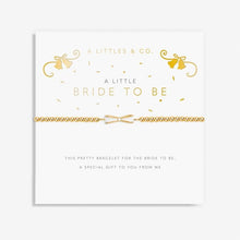Load image into Gallery viewer, Bride To Be Gold Bracelet
