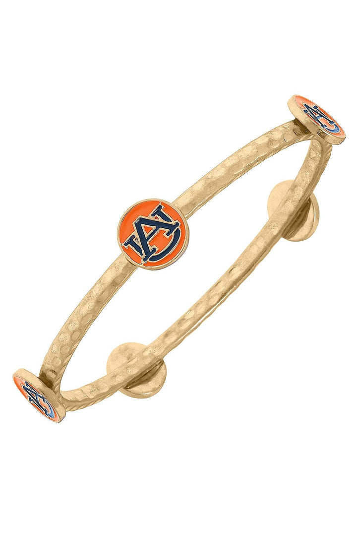 Auburn Enamel Claudia Bracelet Orange