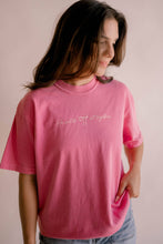 Load image into Gallery viewer, He Holds All Together Tee - Pink | Women&#39;s Christian Tee
