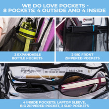Load image into Gallery viewer, Clear Backpack XL Black
