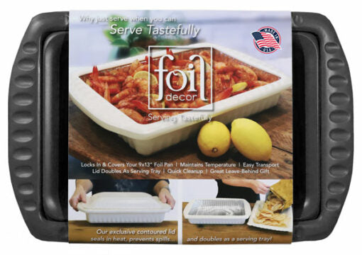 Foil Decor Casserole Dish