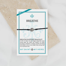 Load image into Gallery viewer, My Saint My Hero Breathe Blessing Bracelet
