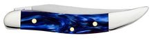 Load image into Gallery viewer, Case SparXX Blue Pearl Kirinite Smooth Small Texas Toothpick Knife
