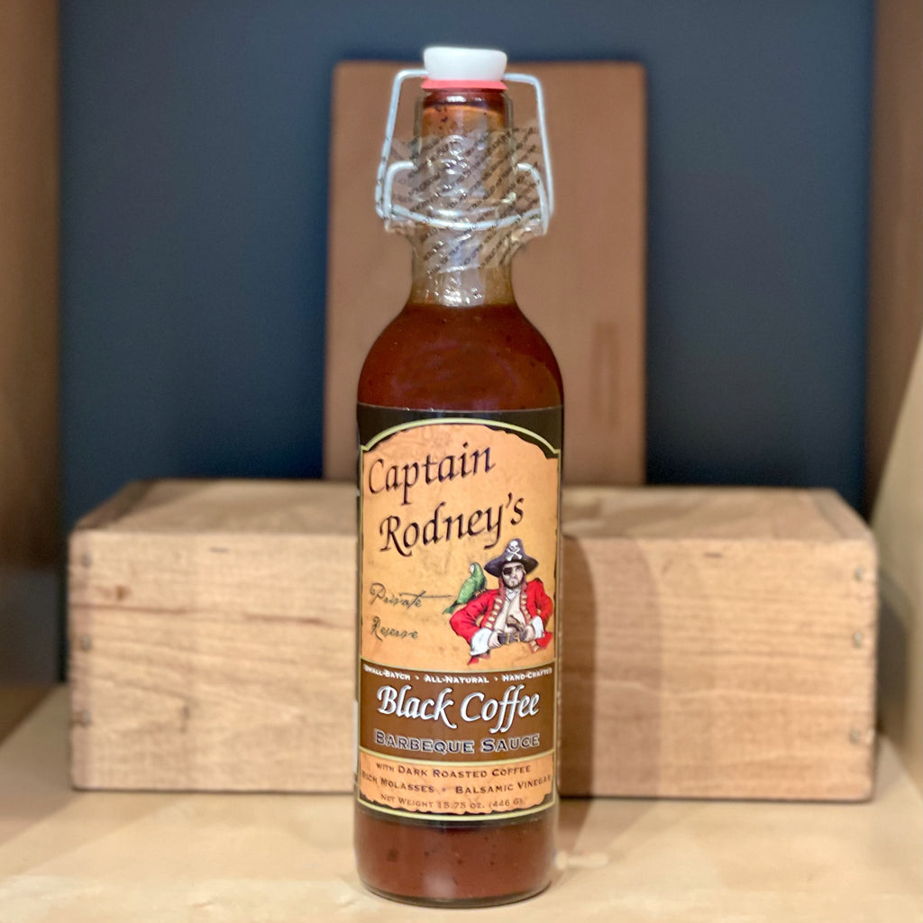 Captain Rodney's Black Coffee BBQ Sauce