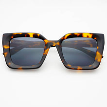 Load image into Gallery viewer, Freyrs Coco Acetate Womens Square Sunglasses  : Tortoise / Gray
