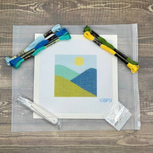 Load image into Gallery viewer, Mountains Needlepoint Kit
