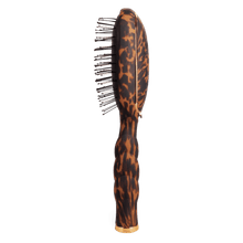 Load image into Gallery viewer, Teleties Detangler Fine Hair Tortoise Brush
