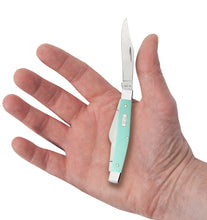 Load image into Gallery viewer, Case Seafoam Green G-10 Smooth Medium Stockman

