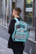 Load image into Gallery viewer, Clear Backpack XL Turquoise
