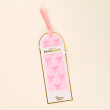 Load image into Gallery viewer, Acrylic Bookmark Bows Pink
