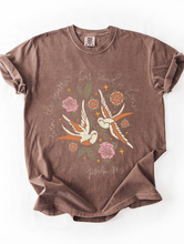 Load image into Gallery viewer, Even The Sparrow Tee: Espresso
