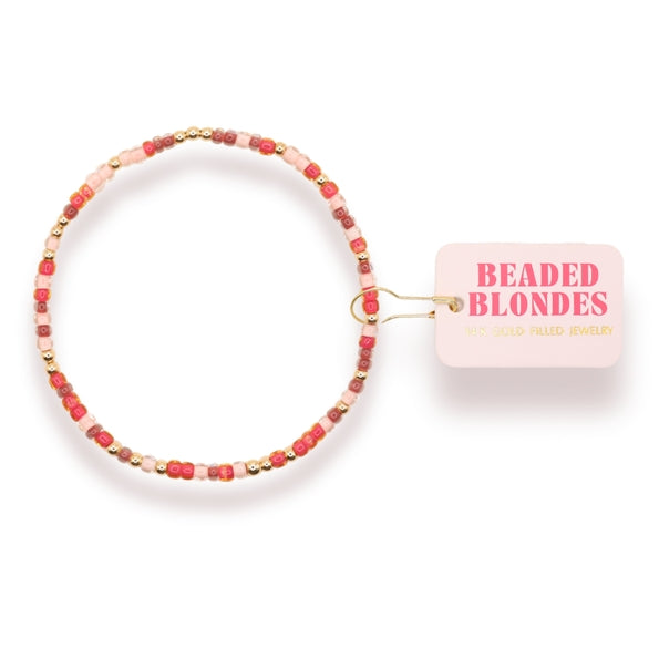 Beaded Blondes Falling For You Sprinkle Bracelet