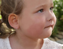 Load image into Gallery viewer, Sterling Silver Endless Hoop Earring for Babies and Kids
