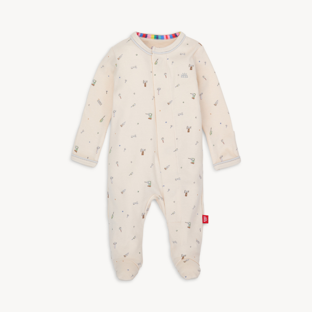 Magnetic Me Organic Cotton Footie