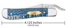 Load image into Gallery viewer, Case Blue Sycamore Wood Smooth RussLock
